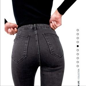 Grey jeans pants, Zara in a great condition like new